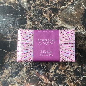 🎉 3 for $15 Bath and Body: Cleansing Bar A Thousand Wishes